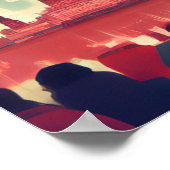 Liverpool Comic Style Poster (Ecke)