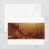 Liverpool Customs House von John Atkinson Grimshaw Postkarte (Vorne/Hinten)