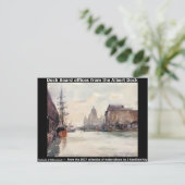 Liverpool Dock Vorstand von der Albert Dock. Postkarte (Stehend Vorderseite)