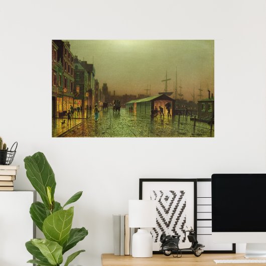 Liverpool Docks Poster (Heimbüro)