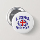 Liverpool England Button (Vorne & Hinten)