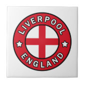 Liverpool England Fliese (Vorderseite)