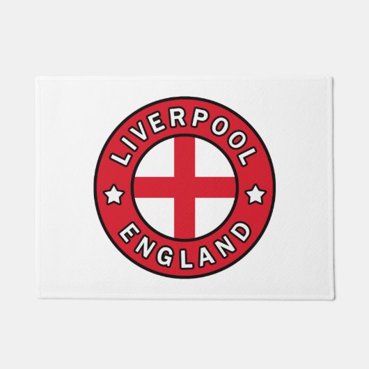 Liverpool England Fußmatte (Vorderseite)
