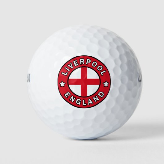 Liverpool England Golfball (Vorderseite)