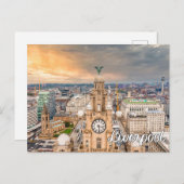 Liverpool, England, Großbritannien Postkarte (Vorne/Hinten)