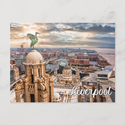 Liverpool, England, Großbritannien Postkarte (Vorderseite)