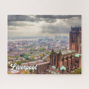 Liverpool, England, Großbritannien Puzzle