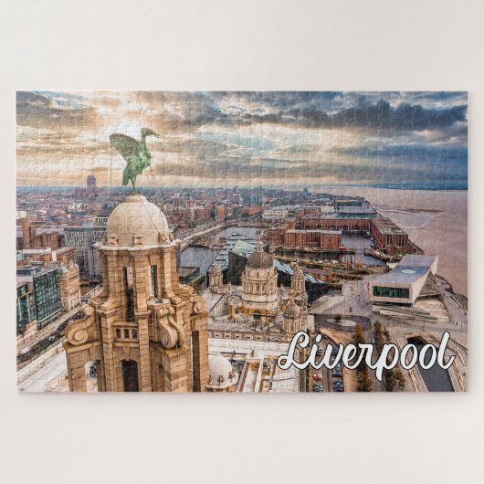 Liverpool, England, Großbritannien Puzzle (Horizontal)