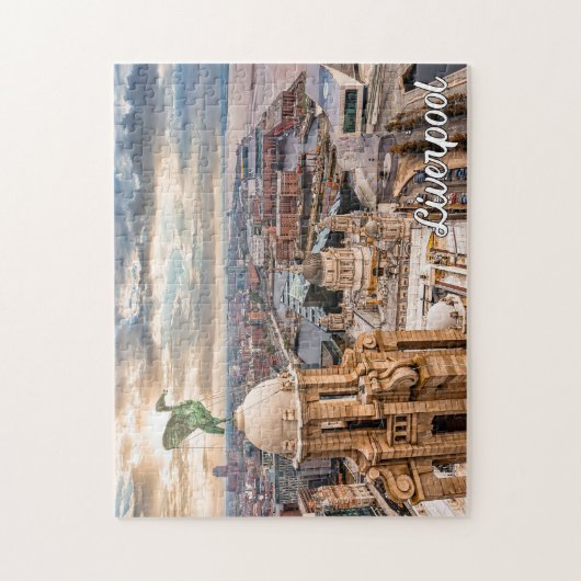 Liverpool, England, Großbritannien Puzzle (Vertikal)