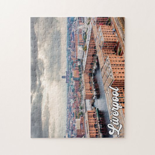 Liverpool, England, Großbritannien Puzzle (Vertikal)