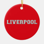 Liverpool England Keramik Ornament (Vorne)