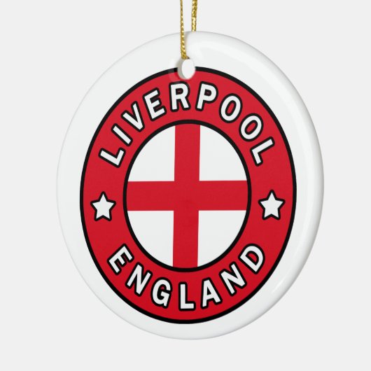 Liverpool England Keramik Ornament (Links)