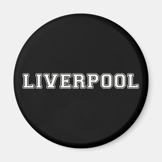 Liverpool England Magnet (Vorne)