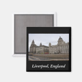 Liverpool, England Magnet (Vorderseite/Rückseite)