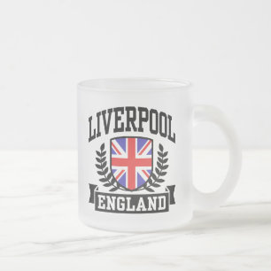 Liverpool England Mattglastasse