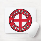 Liverpool England Mousepad (Mit Mouse)