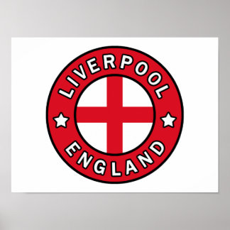 Liverpool England Poster