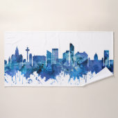 Liverpool England Skyline Badehandtuch (Badehandtuch)