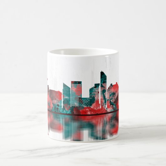 Liverpool England Skyline Kaffeetasse (Mittel)