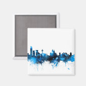 Liverpool England Skyline Magnet (Vorderseite/Rückseite)