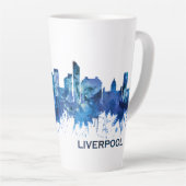 Liverpool England Skyline Milchtasse (Rechte Ecke)