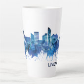Liverpool England Skyline Milchtasse (Vorderseite)