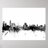 Liverpool England Skyline Poster (Vorne)