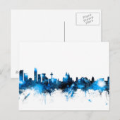 Liverpool England Skyline Postkarte (Vorne/Hinten)
