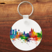 Liverpool England Skyline Schlüsselanhänger (Vorderseite)