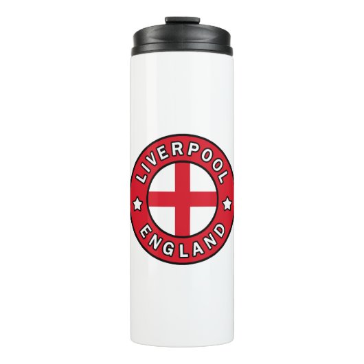 Liverpool England Thermosbecher (Vorderseite)