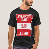 Liverpool Fan Vater Gift Tshirt (Vorderseite)