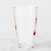 Liverpool FC Inspiriert Bespoke Beer Glass Glas (Links)