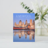 Liverpool Feiertagspostkarte (Stehend Vorderseite)