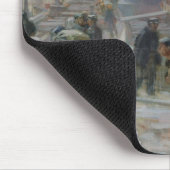 Liverpool-Hafenarbeiter bei Dawn, 1903 Mousepad (Ecke)