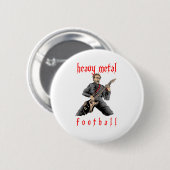 Liverpool Klopp Heavy Metal Football Button (Vorne & Hinten)