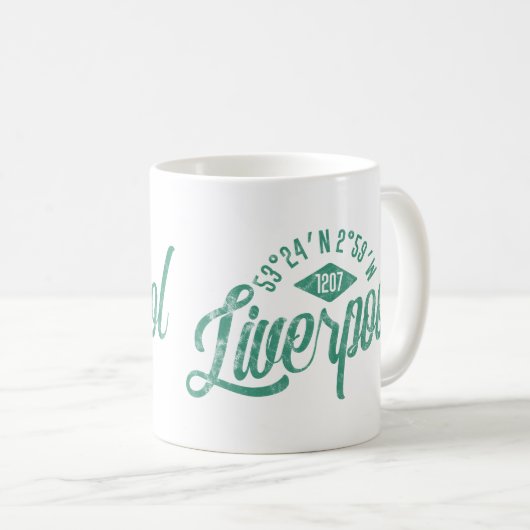 Liverpool Koordiniert Tasse (VorderseiteRechts)