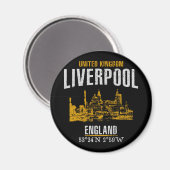Liverpool Magnet (Vorderseite/Rückseite)