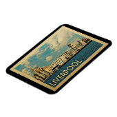 Liverpool Magnet Vintage Travel (Linke Seite)