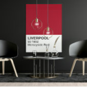 Liverpool Merseyside Red - Vollständige Breite Poster