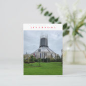 Liverpool Metropolitan Aussicht Kathedrale Postkar Postkarte (Stehend Vorderseite)