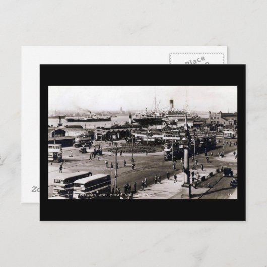 Liverpool, Pierhead Postkarte (Vorne/Hinten)