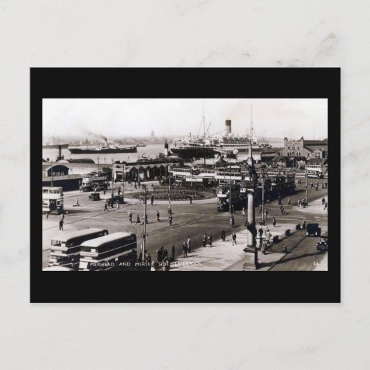 Liverpool, Pierhead Postkarte (Vorderseite)