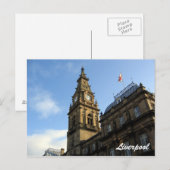 Liverpool Postkarte (Vorne/Hinten)