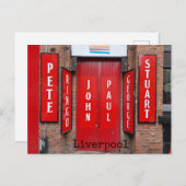 Liverpool Postkarte (Vorne/Hinten)
