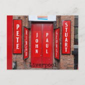 Liverpool Postkarte (Vorderseite)