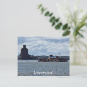 Liverpool Postkarte (Stehend Vorderseite)