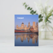 Liverpool Postkarte (Stehend Vorderseite)