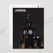 Liverpool Postkarte (Vorne/Hinten)