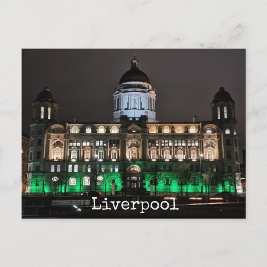 Liverpool Postkarte (Vorderseite)