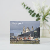 Liverpool Postkarte (Stehend Vorderseite)